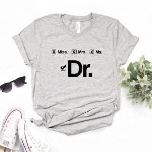 Letter T Shirts for Women Doctor - Last American Girl